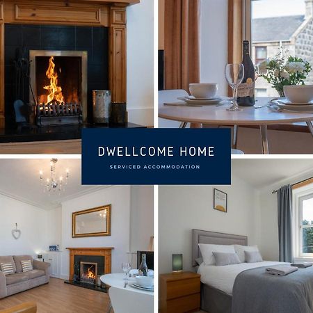 Dwellcome Home Ltd 1 Bed Apt, Half Mile To Union Street Yet Quiet, Free Parking, Fast Wifi, Ideal For Long Term Contractor, Etc Stays, Fully Equipped Kitchen, Regular Housekeeping Option - See Our Site For Assurance Aberdeen Eksteriør billede