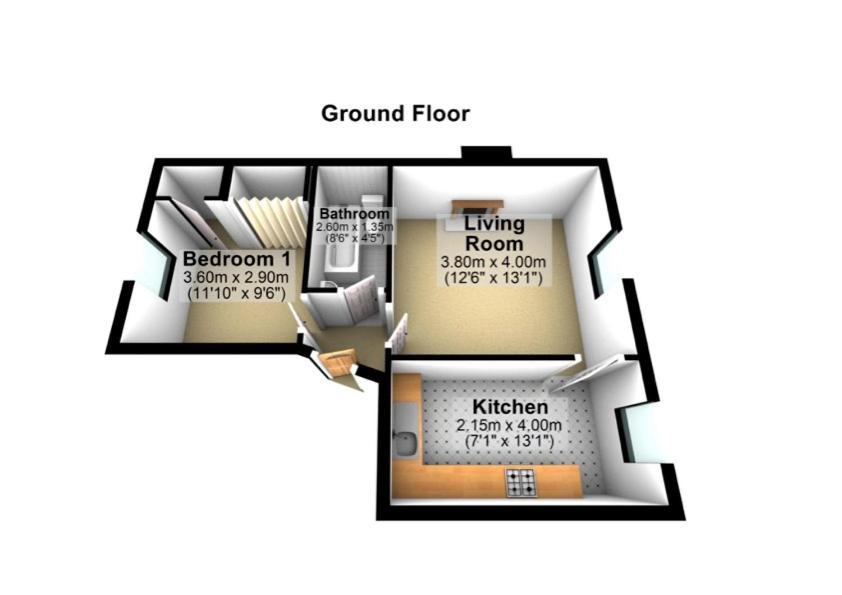 Dwellcome Home Ltd 1 Bed Apt, Half Mile To Union Street Yet Quiet, Free Parking, Fast Wifi, Ideal For Long Term Contractor, Etc Stays, Fully Equipped Kitchen, Regular Housekeeping Option - See Our Site For Assurance Aberdeen Eksteriør billede
